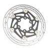 Bike Brake Disc Rotor Heat Dissipation Lightweight Carbon Fiber Steel with 6 Bolts Floating Disc Brake Rotor for Mountain Bike Road Bike