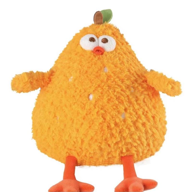 Nové kuřecí stehýnko kuřecí měkké perníkové kuřecí panenky dekorace kreslená simulace ovocná zvířata plyšová hračka polštář narozeninové dárky