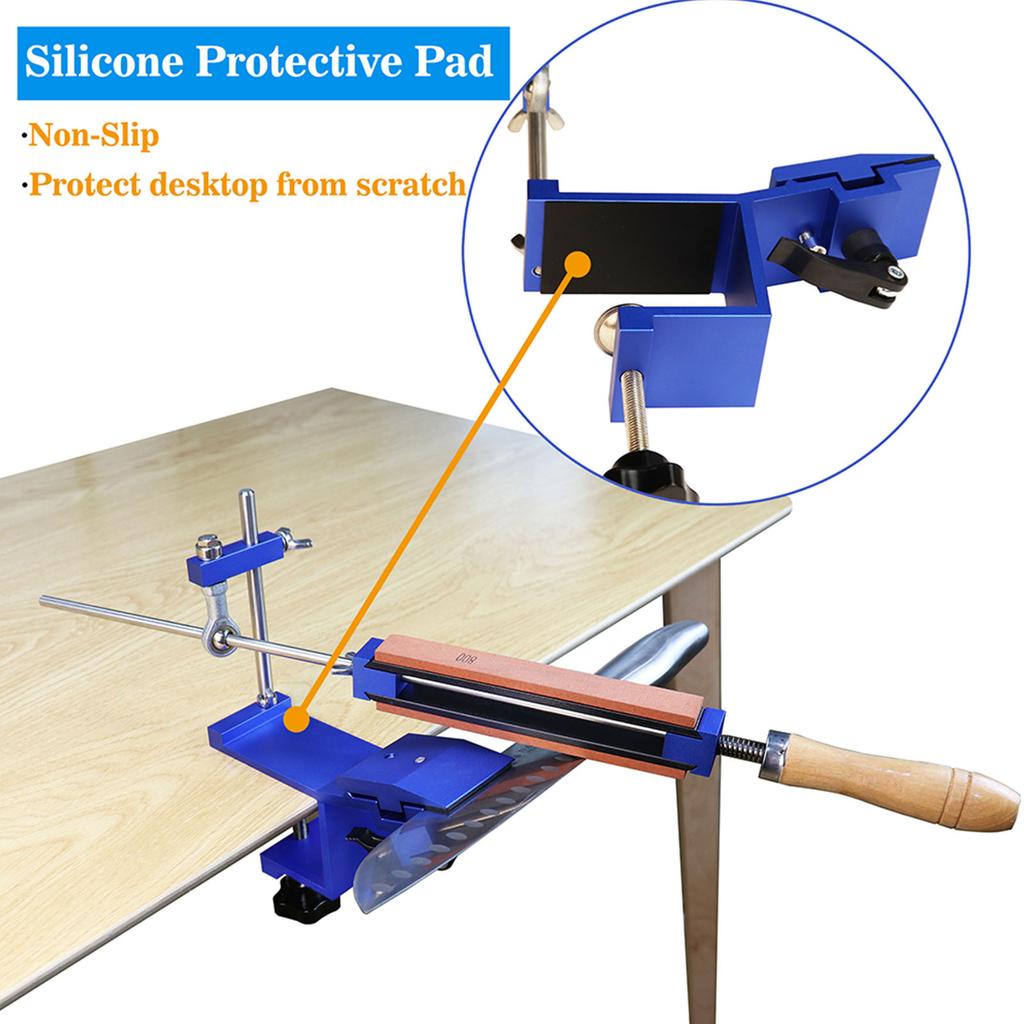 Portable Cutter Sharpener Professional Metal Kitchen Sharpening System Tools Fix angle Whetstone Grind Tool Machine