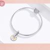 Silver Ziyun Cute Rabbit 925 Sterling Silver Pendant with European and American Style Pearl Jewelry SCC1439