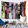 Colorful Women Pattern Tapestry Wall Hanging Boho Aesthetic Wall Blanket For Bedroom Living Room Dorm Home Wall Decor 1013200
