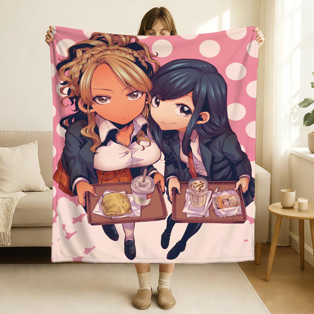Anime See you tomorrow at the food court Blanket Soft and Skin Friendly For Couch Bed Napping Bedspread All Seasons Comforter