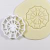 2/1 Stück Halloween Spinnennetz 3D Keksausstecher Cartoon Spinne Plastik Pressbarer Keksstempel Schokoladenform Kuchen Dekoration Werkzeuge