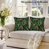 2pcs Jungle Leopard Print Throw Pillow Covers,Wild Tropical Animal Decorative Cushion Cases for Sofa Bedroom Living Room