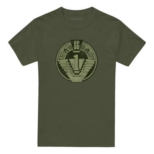 Stargate SG-1 Unisex Adult Distressed T-Shirt