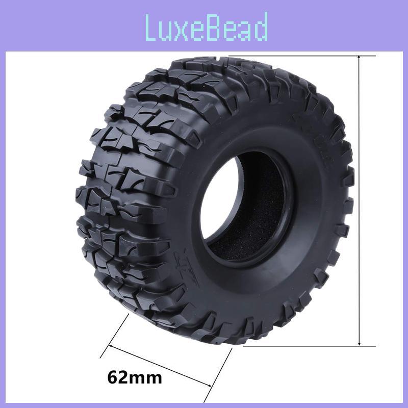 Premium Soft Rubber 2.2" Tyres With Foam For Axial Wraith Scx10 Jeep Trx-4 Rock Crawlers