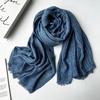 Retro Style Korean Modal Scarf Shawl Wrap Unisex Decorative Strip Scarves for Men and Women