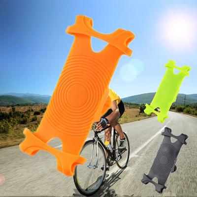 Uchwyt na telefon rowerowy Uchwyt Rowerowy Smartfon Design Antypoślizgowy Ultralekki Miękki Elastyczny Uniwersalny Silikon Motocyklowy