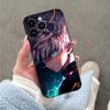 Hunter Killua Mobile Cell Phone Case for iPhone 15 14 13 12 11 X XR XS 8 7 Pro Max Plus Mini Black Soft Phone Cover Funda