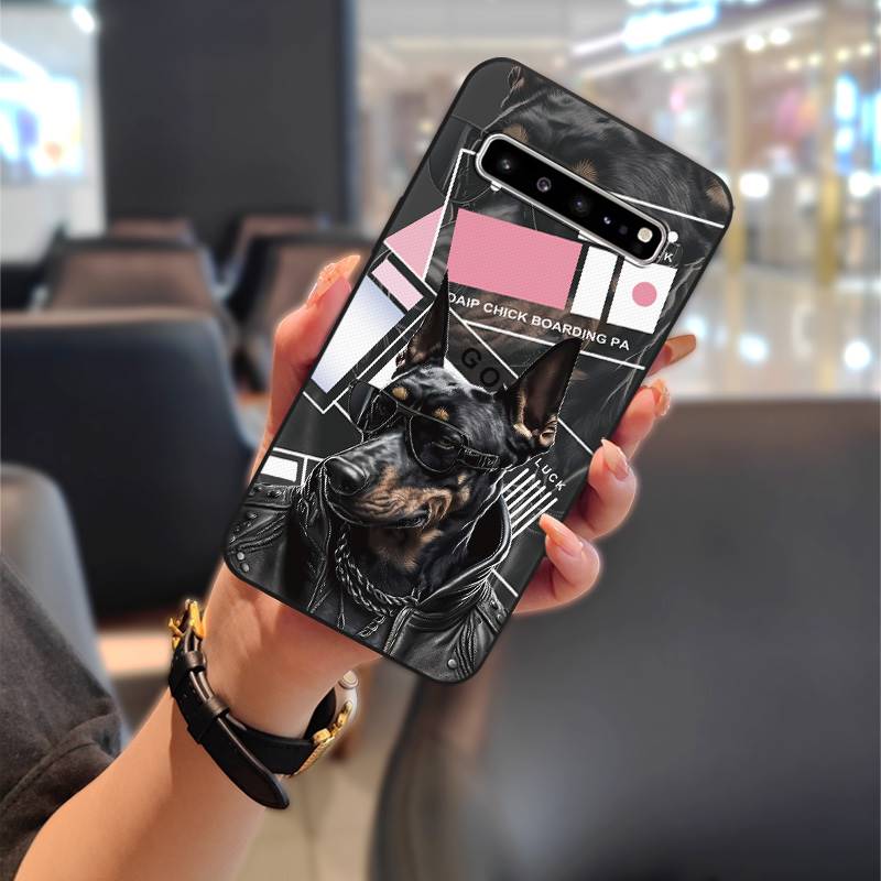 

Задня кришка Пилозахисний чохол для телефону Для Samsung Galaxy S10 5G/SM-G977N Водонепроникний Модний дизайн М який чохол Мультяшний ТПУ Милий Samsung Galaxy S10 5G/SM-