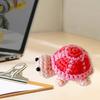 Crochet Turtle Handmade Mini Turtle Keychain Charm Cute Tortoise Doll Pendant Keyring Backpack Charm Gift for Girls Sister