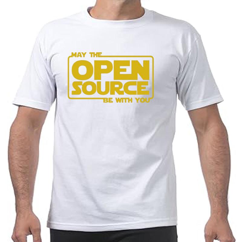 May Open Source Programming Funny DevOps Software Java Tshirts Unisex Fashion Casual Tshirt 100 Cotton Loose Oversized T Shirt