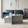 Coffee Table Grey Sonoma 100 x 50 x 40 cm Particleboard