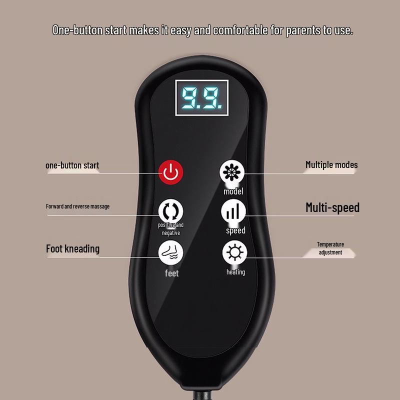Masajeador de pantorrillas cruzado, máquina automática de spa para pies con amasado, para piernas bonitas y alivio muscular