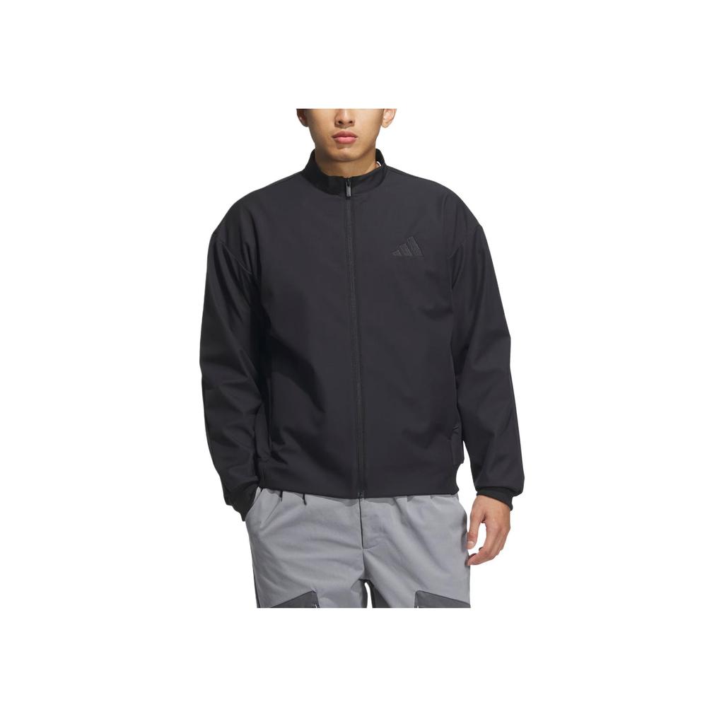 adidas M MH WV Chaqueta Cálida Cómoda Casual Cortavientos Color Sólido Chaqueta Hombre Chaqueta Negra JY6951