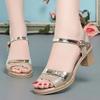  women cute high quality spring & summer open toe high heel sandals shoes lady classic sexy party club sandals ab781
