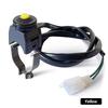Motorcycle Dual Sport Dirt Quad Start Horn Kill Off Stop Switch Button Horn Starter for ATV Sport Dirt Electric Bike Motorbike Accessories