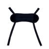 Blackout Head Strap with Eye Mask Soft Travel Pillow for Airplanes 3D Sleep Eye Mask  Long Flight