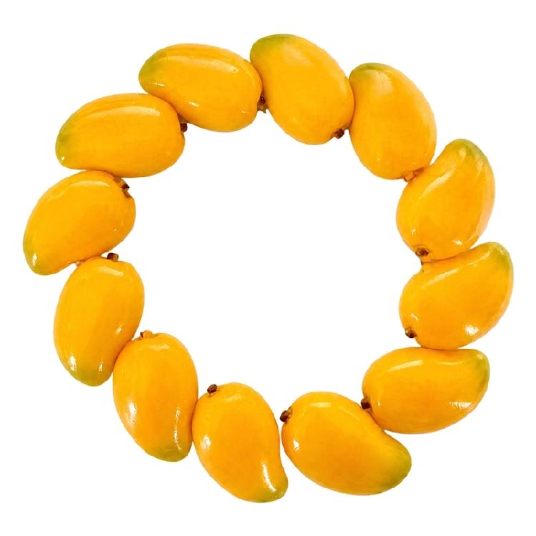 Acrylic Fruit Bead Bracelet Cute Blueberry Fruit Hand Chain Bangle For Party Daily Wear Fashion