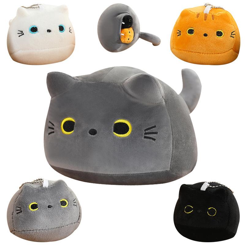 Amazon Black Cat Throw Pillow Plush Doll Kitten Doll Doll Cat Pendant Mother And Child Cat