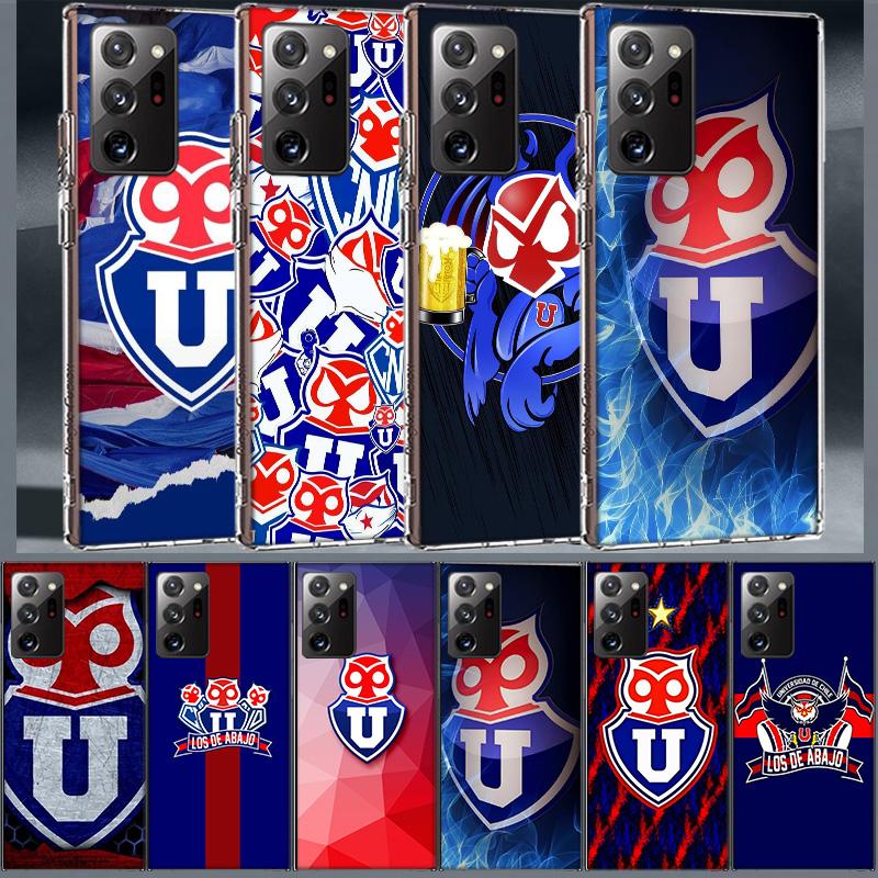 Fondo U. De Chile LOGO Phone Case for Samsung A55 A35 A25 A15 A07 A05S A16 A17 A26 A36 A37 A56 A57 Galaxy Note 20 10 A50S A71 A5