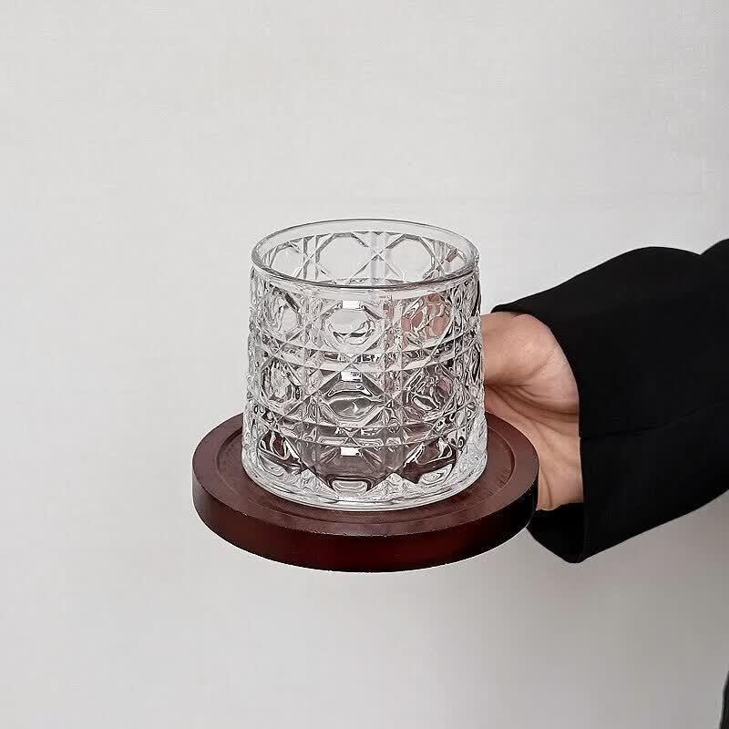 ZISIZ Retro Ins Style Glass Drinking Cup