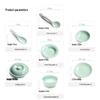 Sushis Celadon Ceramic 25-Piece Dinnerware Set