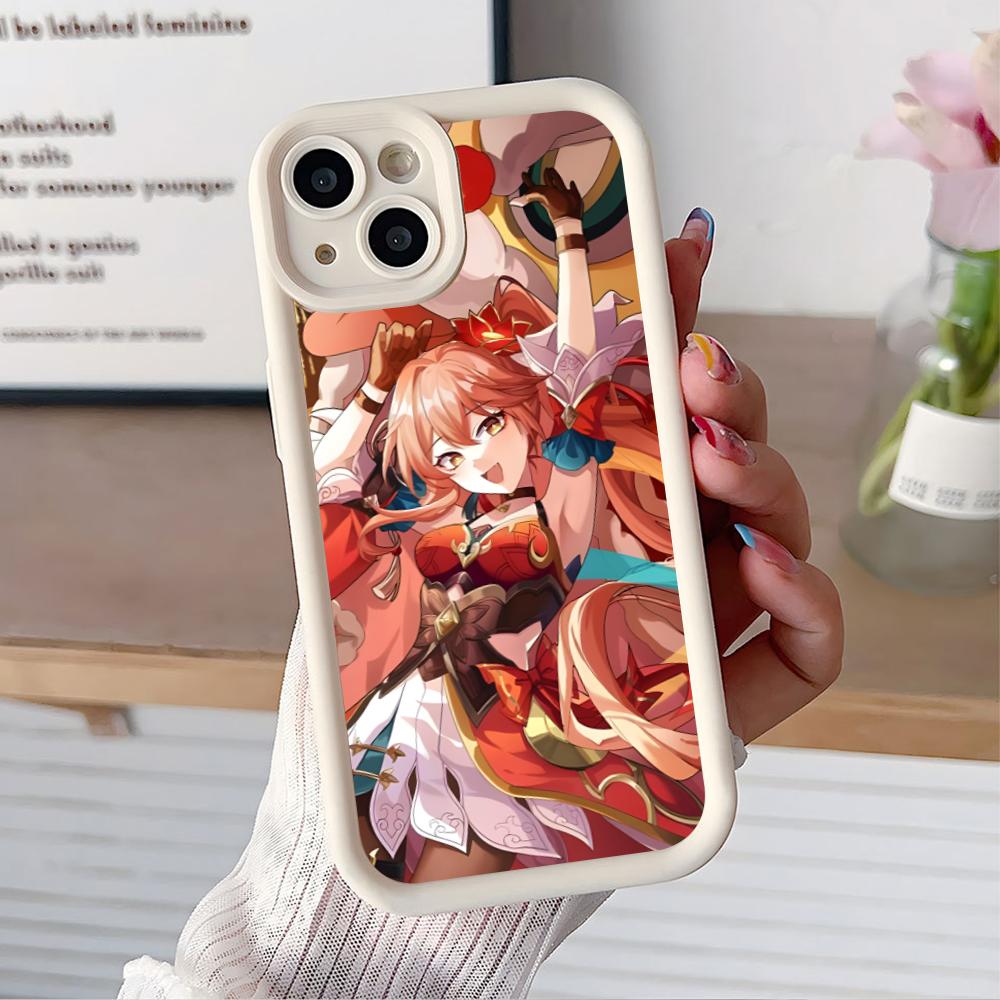 

HSR Guinaifen Thicken TPU Mobile Phone Case for iPhone 17 16 15 14 13 12 11 Air Pro Max Plus Colorful Cover iPhone 13 Pro