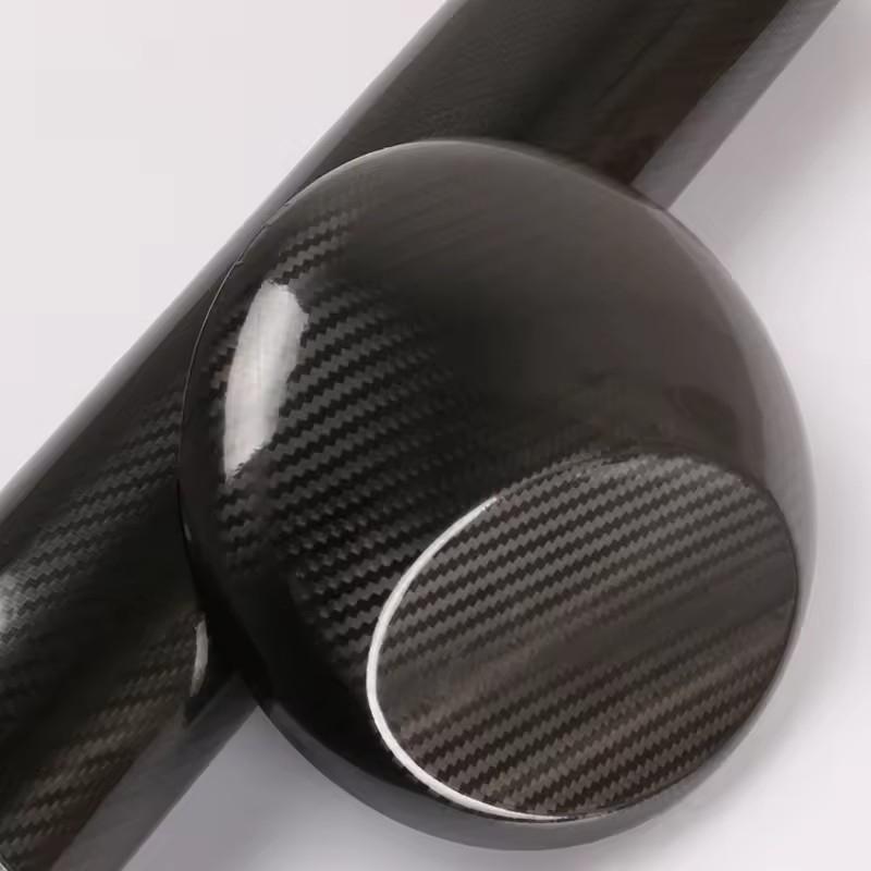 Black Matte Car Vinyl Sticker 5D Carbon Fiber Film Waterproof Car Styling Wrap Roll Motorcycle Decoration Films