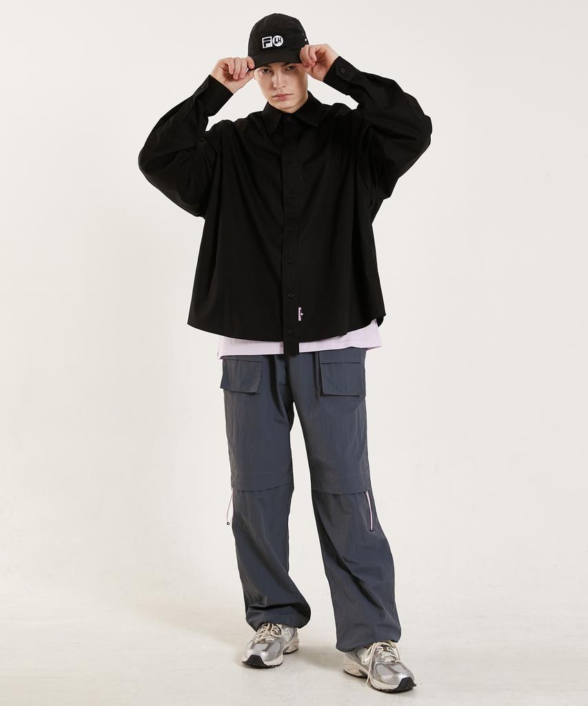 SHVTO Nylon Baggy Pants