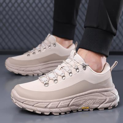 Outdoor Design Men's Sneakers High Quality Breathable Mesh Running Shoes Gym Training Casual Male Shoes Lace-Up Flats