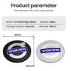 4Pcs 56mm Car Wheel Center Cap Emblem Sticker For Volvo Rdesign Xc60 Xc90 V40 V60 S60 V50 V90 S80 C40 XC40 V70 XC70 Accessories