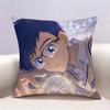 Cute Digimon Adventure  Doublesided Print Pillow Case Pattern Printed Pillowcase For Living Room Sofa Cushion Cover