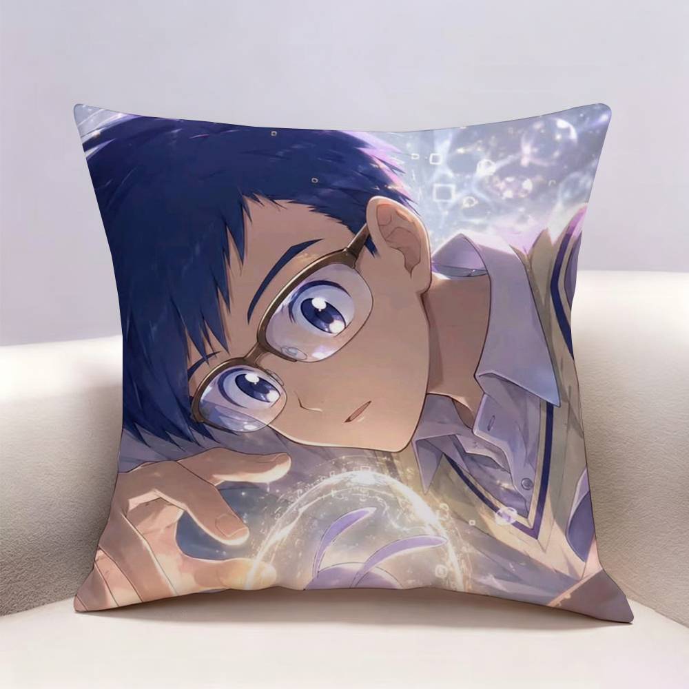 Cute Digimon Adventure Doublesided Print Pillow Case Pattern Printed Pillowcase For Living Room Sofa Cushion Cover