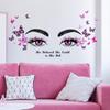 1Pc Butterfly & Figure Graphic Wall Sticker Modern Self Adhesive Wall Art Decal Home Decor Vinyl Decal