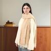 Autumn New Hot-selling Imitation Cashmere Cashew Fringed Scarf Women's Versatile Fashion Thickened Outer Warm Office Shawl