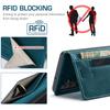 For Samsung Galaxy A25 5G (Global) (161.0 x 76.5 x 8.3mm) Wallet Case AUTSPACE A01 Leather Stand Cover with RFID Blocking Card Holder
