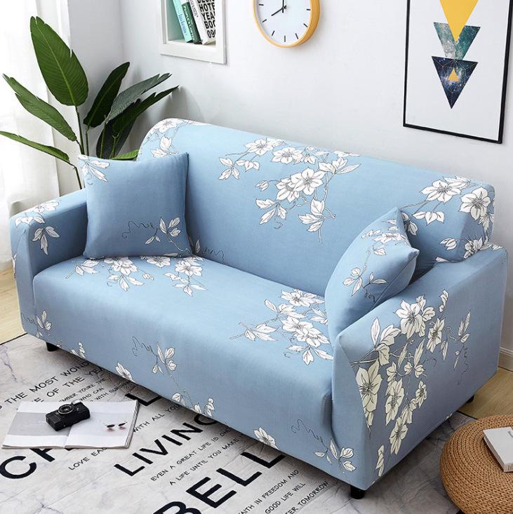 Feiwei Universal Elastic Non-Slip Sofa Cover for All Seasons with Chaise Compatibility
