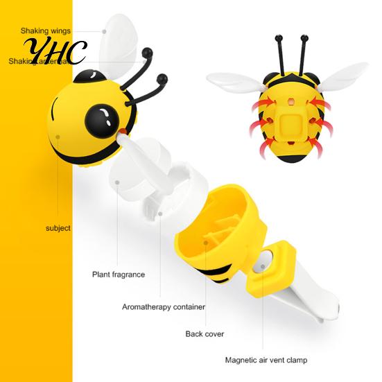 Bee Car Auto Outlet Vent Parfüm Clip Duft Ornament Duft Lufterfrischer
