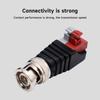 Press-Fit BNC Male Connector Adapter for Tool-Less Assembly Stable-performance BNC Connector for Easy Cable Terminations