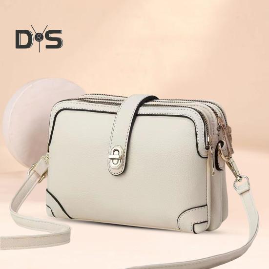 Dámská kabelka přes rameno s odnímatelným nastavitelným ramenním popruhem, více kapes, crossbody taška nebo peněženka na telefon, kosmetická kabelka z umělé kůže na cesty