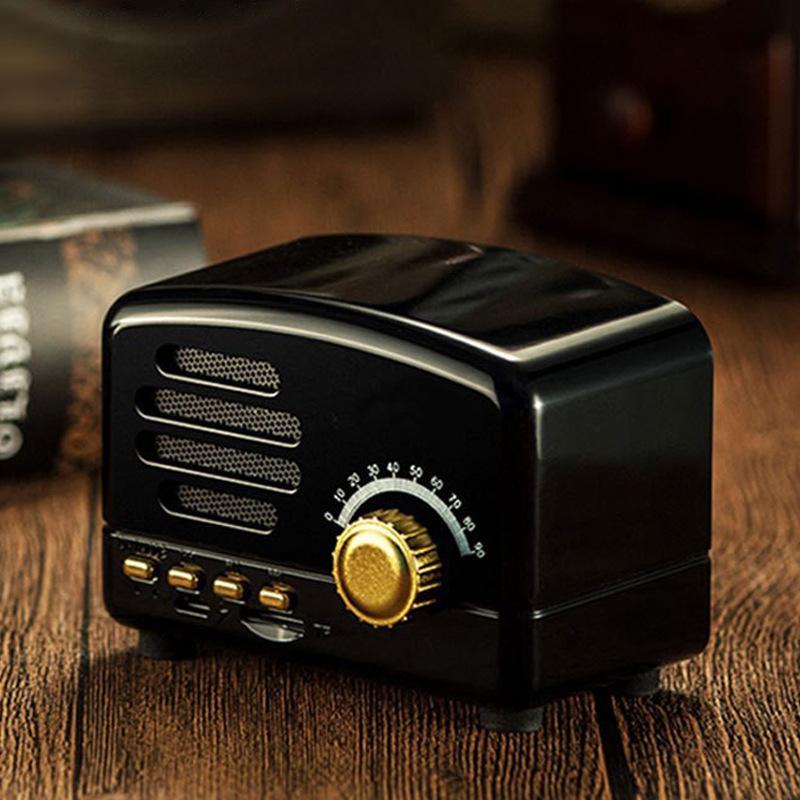 Bluetooth Speaker Retro Audio Nostalgic Card Souvenir Creative Design