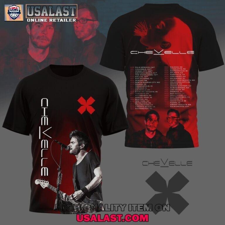 Chevelle 2026 World Tour 3D Shirt M