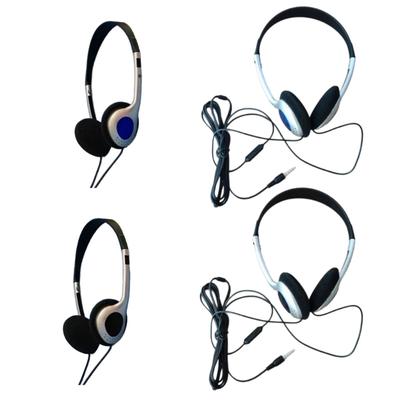Headphones Personality Retro Headsets Blue Black Fashion Style Headsets Over Ear Earbud 3.5mm Headsets