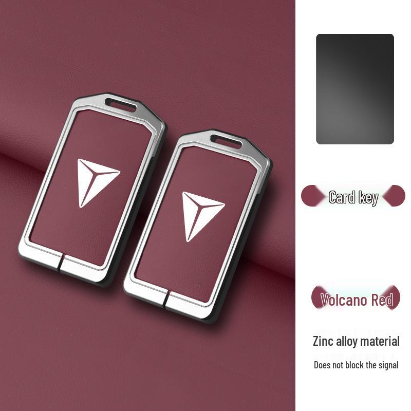 S07 Dark Blue Card Holder 318 High-End Case - Interior Metal Trim for Changan SL03
