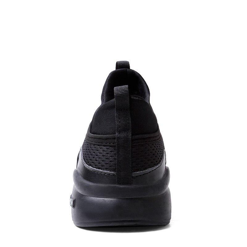 Men Casual Shoes Sneakers Fashion Loafers Comfortable Mesh Mens Shoes Footwear Lightweight Walking Shoes White Size 46