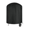 Round Waterproof Barbecue Grill Cover Heavy Duty Construction with Adjustable Fit for Maximum Protection Outdoors