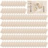 120 Cheese Cloth Napkins in Bulk Measuring 50.64 X 50.64 Cm Perfect for Rustic Decor At Weddings Receptions and Shower Parties
