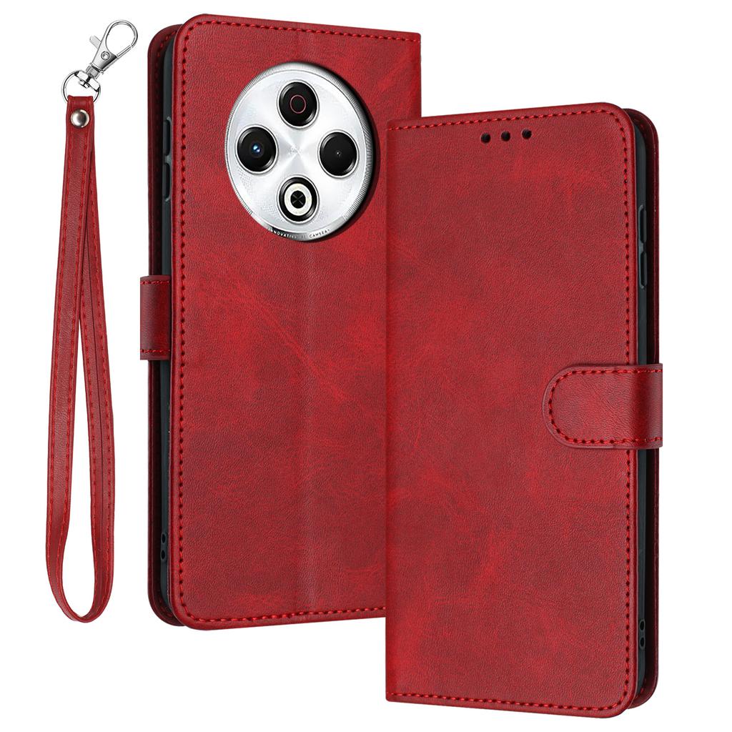 For TECNO Spark 30 4G Case Flip Stand PU Leather Wallet Phone Cover Calf Texture