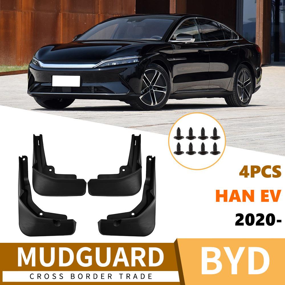 

Suitable for non-destructive installation of 2020 BYD Han EV car fender tiles, front and rear tire accessories чорний